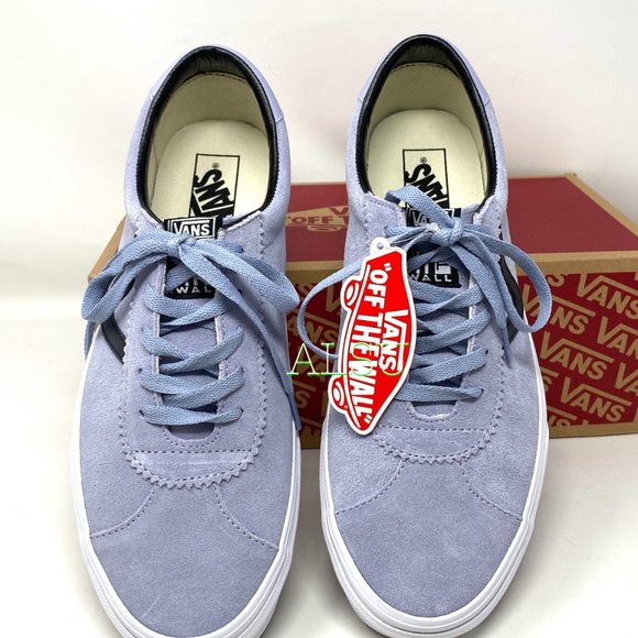 🎄 Santa’s Special 🎁 VANS Sport Zen Low Top Blue Suede Men’s Size 10.5 Sneak - Picture 3 of 10